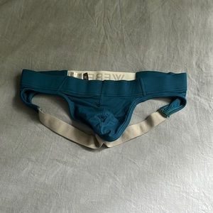 Jock strap from weber, size M. Let me know if you have got any questions